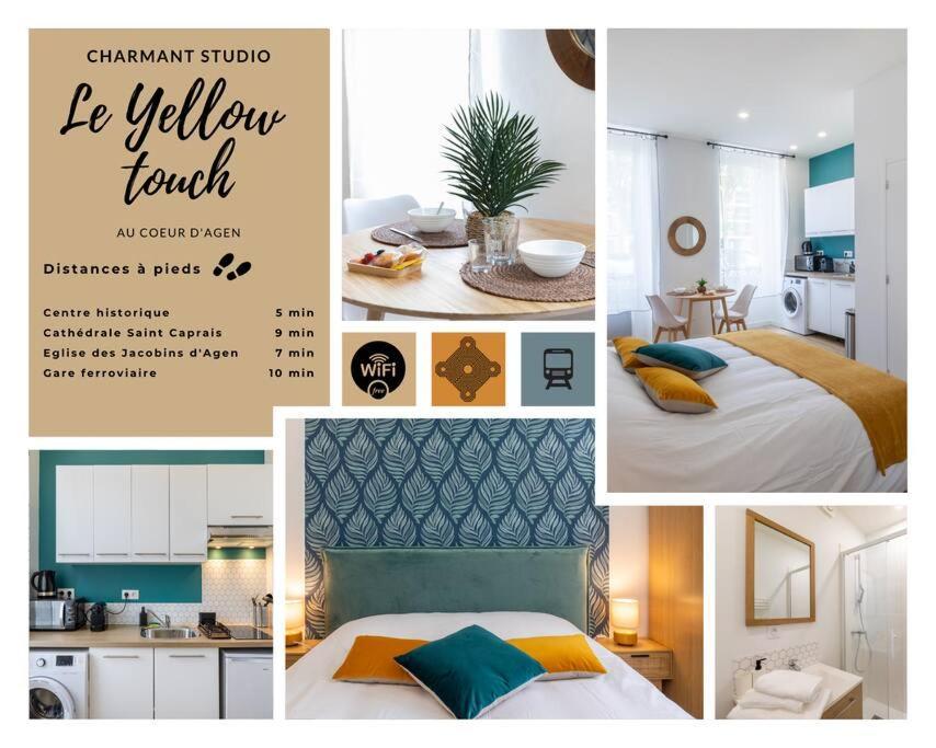 Apartment Le Yellow Neuf Lumineux Hyper Centre Gare 800m *